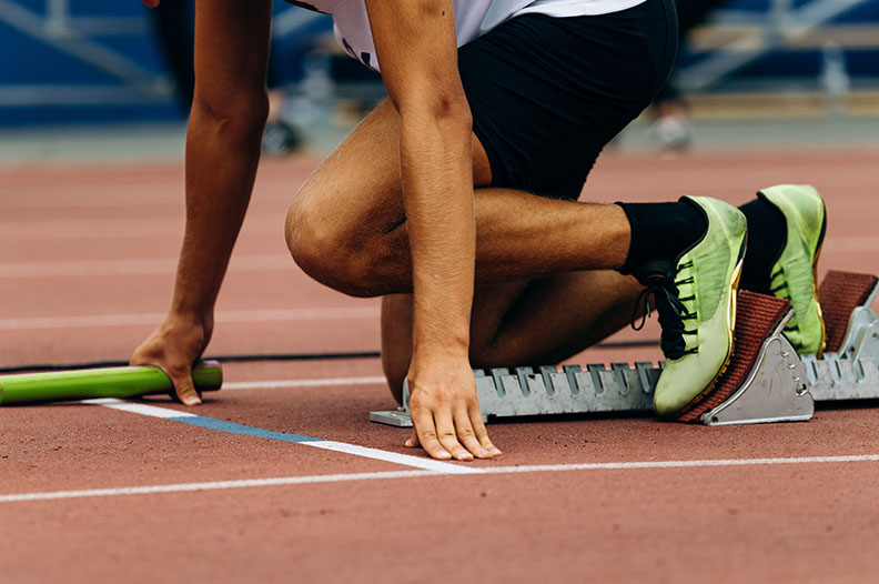 race starting line